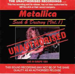 Metallica : Seek and Destroy (Vol.1)